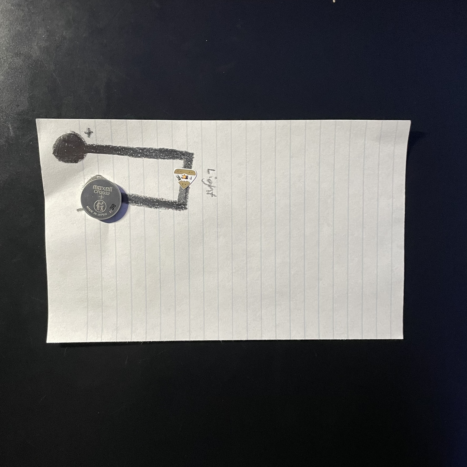 The light was added here