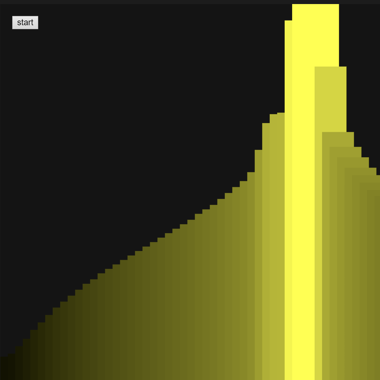 This is the third sketch, I switched the color from red to yellow and made the tone a bit different.