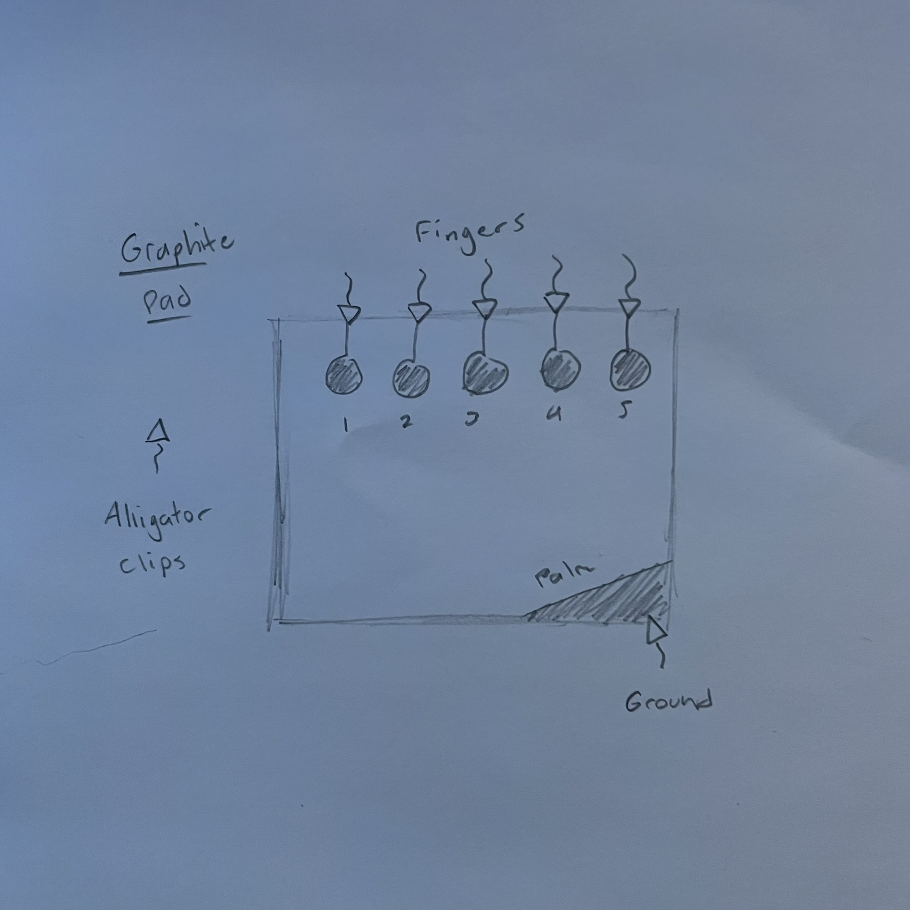 This is a sketch of the first circuit, showing a diagram of the circuit.